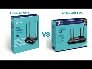 Router Face-off: TP-Link Archer A6 V2.8 vs. Archer AX21 V4 In-Depth Comparison