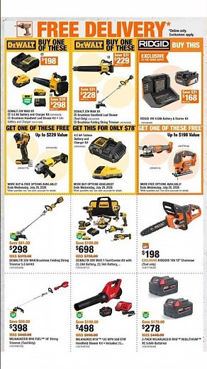 Home Depot weekly flyer / circulaire May 28 - Jun 10