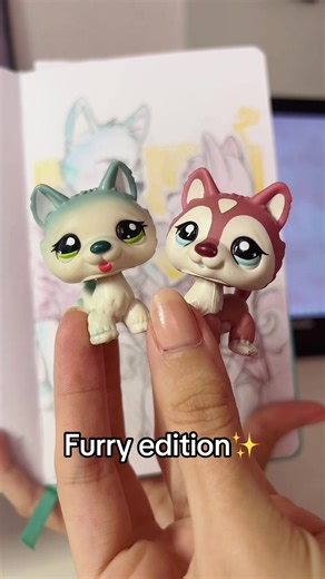 LPS Sketches Part 3: Furry Edition