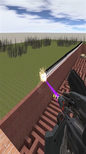 This Face Nextbot Smiled At Me… Then It Started Hunting Me 😱 (Garry's Mod) #gmod #garrysmod