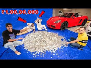 "🚀 Amit's Crazy Experiment: First Time Ever! Super Car Delivers New Tractor in India! 🚜🔥 #Challenge"