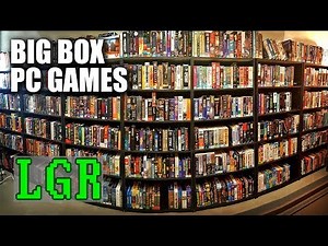 LGR's Big Box PC Game Collection Room Tour