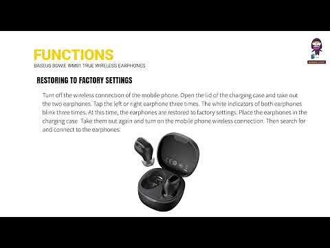 How to Pair and Use Baseus Bowie WM01 True Wireless Earphones: A Complete Guide