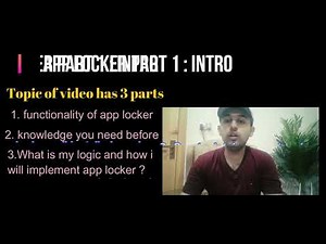 how to create app locker in android studio with coding with saify part 1
