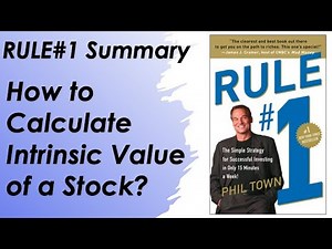 Learn How to Calculate Intrinsic Value of a Stock! Rule#1 Book Key Takeaways.