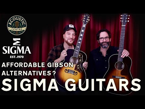 Sigma Guitars – Affordable Gibson-Style Models Demo (JM-SG45, DM-SG5, SGJA-SG200) – Acoustic Centre