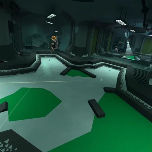 Walkabout Mini Golf, Ice Lair, Hole 8, Hole in 1.