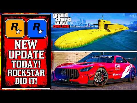 IT'S FINALLY HERE! The NEW GTA Online UPDATE Today! (New GTA5 Update)