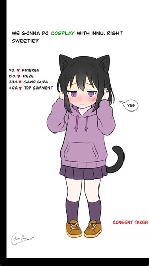 Innu Illustrations 💜 on Instagram: "Innu has been a bad kid this Christmas. Do like and follow oki:) . . . #digitalart #digitaldrawing #procreateart"