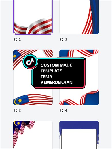 Template Buku Skrapp Tema Kemerdekaan 60 Muka Surat