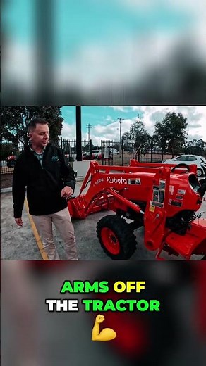 Remove Loader Arms - Make Your Tractor Super Maneuverable! #kubota