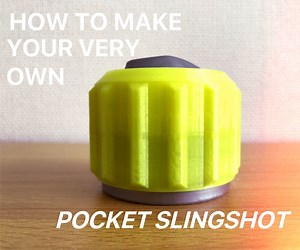 3D Printed Pocket Slingshot!