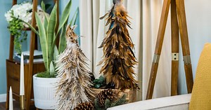 DIY Feathered Christmas Tree - Home & Family