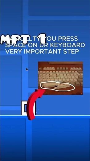 HOW TO JUMP ON GEOMETRY DASH #gaming #gd #geometrydash #gameplay #tutorial