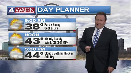 6.2K views · 30 reactions | A cold, dry morning to start the weekend off on a chilly note. But temperatures will warm up slightly as the day progresses. What warm activities do you have planned today? This 4Warn Storm Team Forecast is brought to you by Salvation Army. | KMOV | Facebook