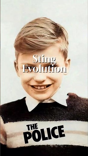 The Evolution of Sting #thepolice
