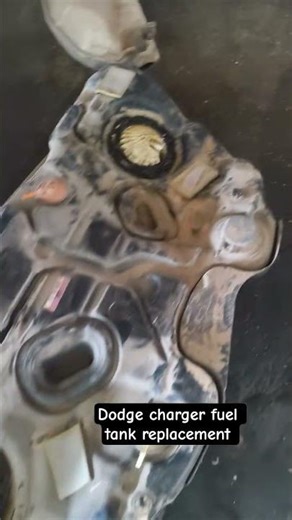dodge charger fuel tank replacement #autotecnix #automobile #dodgecharger #mechanic #musclecar