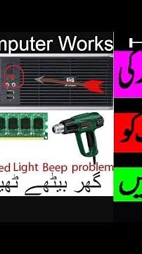 How to Fix Hp 5 Beeping | Red light | Power Supply Noise