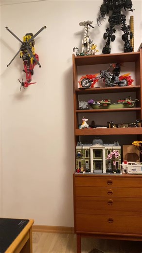 Shelf reveal #lego #legomoc #bionicle #roomtour