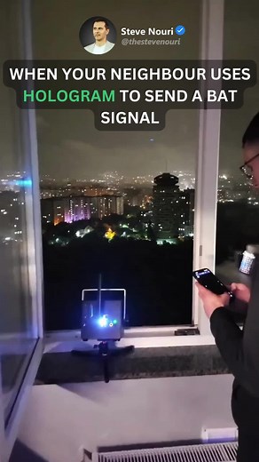 Creating a Stunning Batman Hologram with Laser Technology