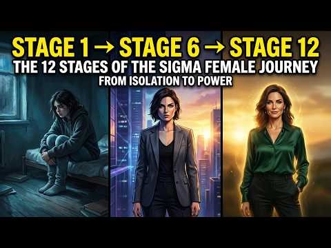 The 12 Stages of the Sigma Female Journey: From Isolation to Power