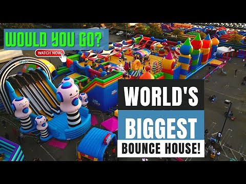 Big Bounce America: A Review of The World's Biggest Bounce House | EPIC Inflatable Obstacle Course