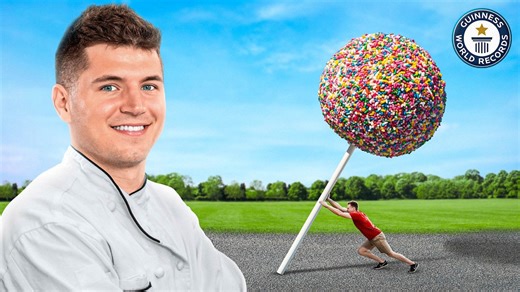 100 Pound Cake Pop (Official World Record)