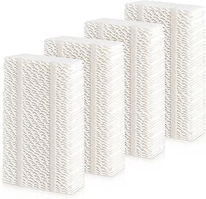 HDC411 Wicking Humidifier Filter, Compatible with AIRCARE Emerson MoistAIR HD1205 HD1211, Idylis IHUM-10-140, Honeycomb Humidifier Filters for Sears Kenmore 14909 14912, 14413, 144130, 14416, 4 Pack