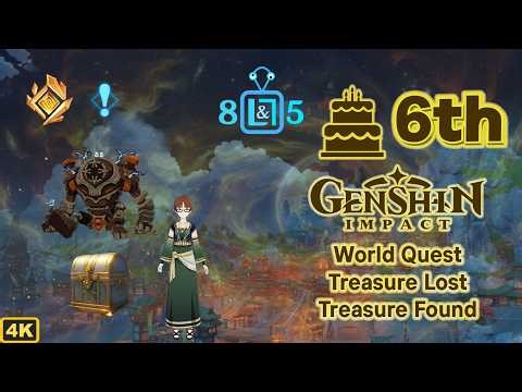 Treasure Lost, Treasure Found - World Quest Liyue | Genshin Impact | No Commentary | BACK TO 2020!