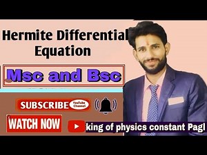 Hermite differential equation