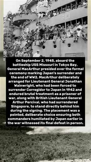 What MacArthur Did During Japan's Surrender That Sent A Message
