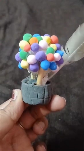 colorful parachute #diy #tutorial #colors #art #shorts #ytshorts