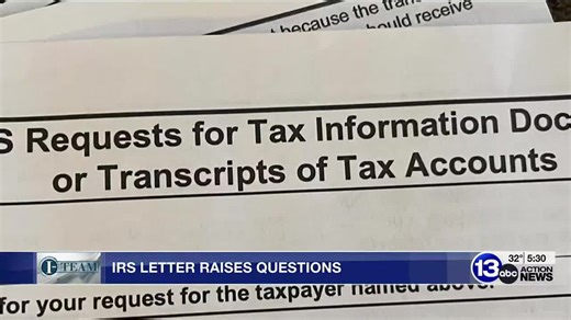 Toledo woman receives mysterious IRS letter