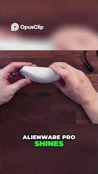 Alienware Pro Wireless Gaming Mouse Ultimate Performance!