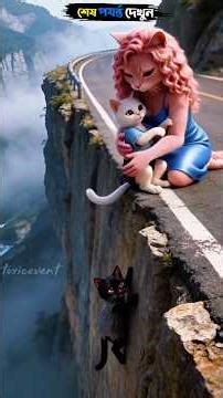 চকচকে সাদা বিড়ালের বিশ্বাসঘাতকতা | কালো অনাথ বিড়ালের সাফল্যের গল্প 🐱 #catshorts #emotionalstory