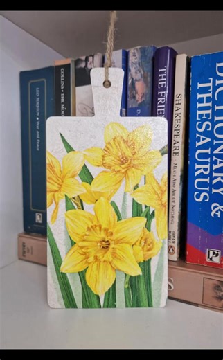 an abundance of decoupage gifts - where napkins, glue & creativity turn everyday pieces into art 🥰 | Denny's Kraft Korner