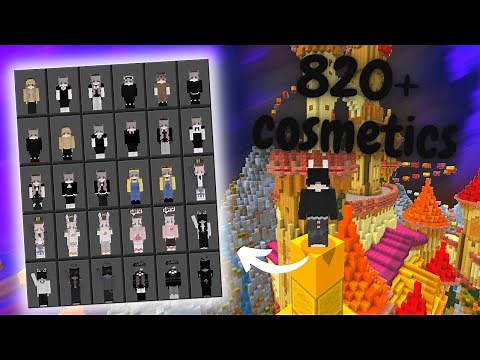 ✅ 820+ COSMETICS with Custom Capes skin pack (MCBE + Tutorial) 1.19+