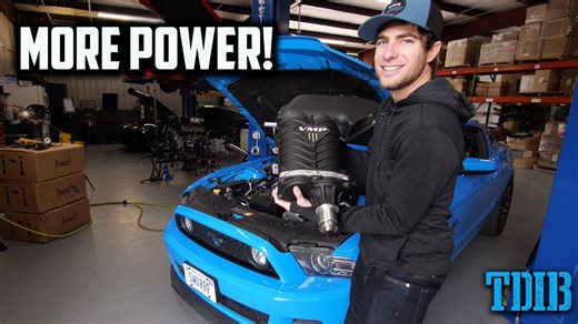 Putting a massive supercharger on my Mustang GT