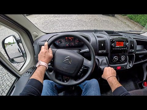 2023 Citroen Jumper [2,2 BlueHDi 140HP] |0-100| POV Test Drive #1707 Joe Black