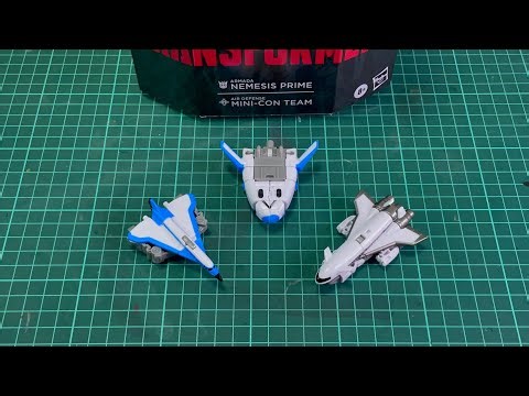 Transformers Generations Armada Air Defense Mini-Con Team (Jet mode to Robot mode)