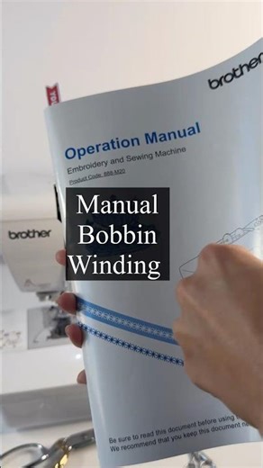 How to Wind a Bobbin — Manual Method 📘