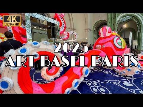 🇫🇷[PARIS ART FAIR] ART / BASEL PARIS 2025 #AVANT PREMIÈRE# (4K 120fps HDR) 23/OCTOBER/2025