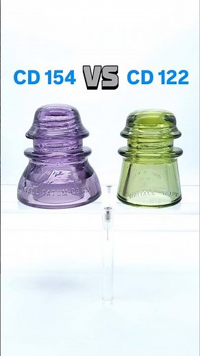 Comparison of Two Classic Glass Insulator Designs