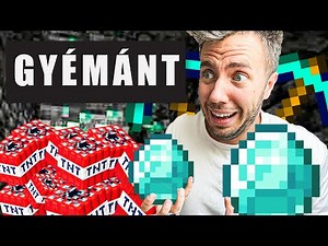 TNT-t akartam, de GYÉMÁNT lett belőle! - MINECRAFT 18
