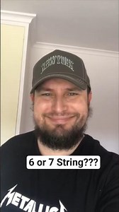 7 string or a 6 string guitar? Which one is better? #guitar #7string #humor