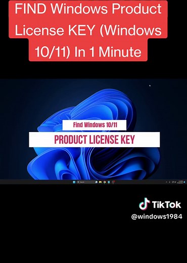 Find Windows 10/11 Product License Key in 1 Minute