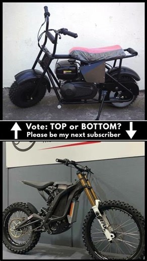 🛵 TOP or BOTTOM? Ultimate Battle of a Gas Mini Bike vs Electric Dirt Bike 🏍️