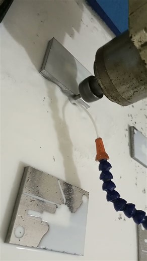 Precision CNC Milling with Coolant | Cutting Metal Parts