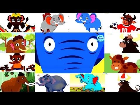 Hickory Dickory Dock ⏰ Elephant Vs Bull Vs Mammoth Effects || Sponsored by Preview 2 Effects