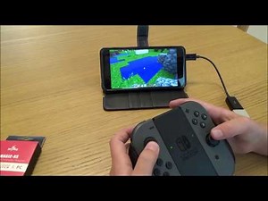 LEFT & RIGHT Nintendo Switch Joy-Con connected to Android Phone